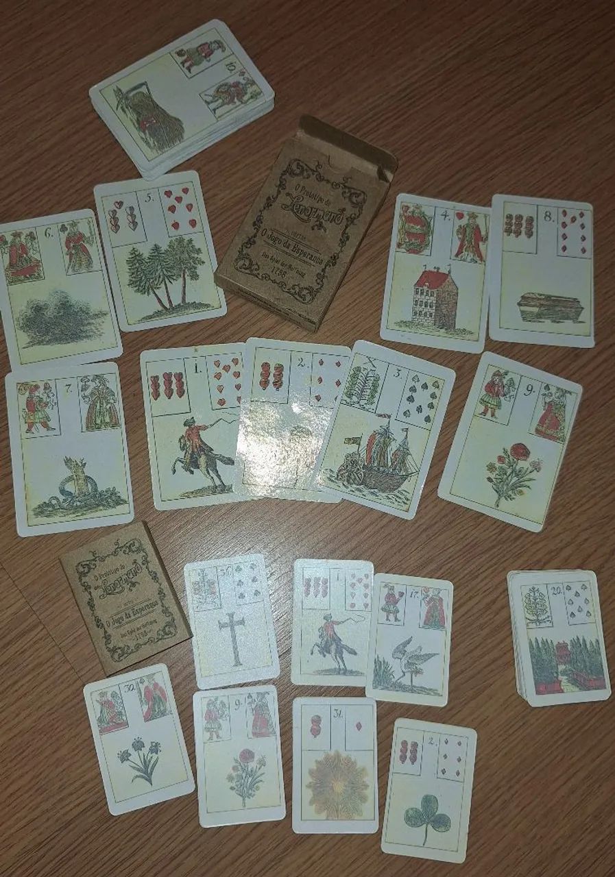Kit baralho e mini baralho - Jogo da Esperança - lenormand - Foto 2