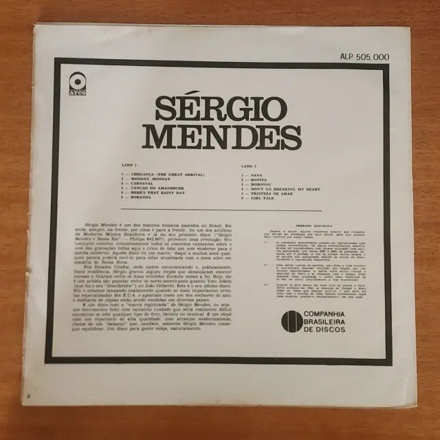 Lp Sérgio Mendes The Great Arrival - Mono 1967 - Foto 2