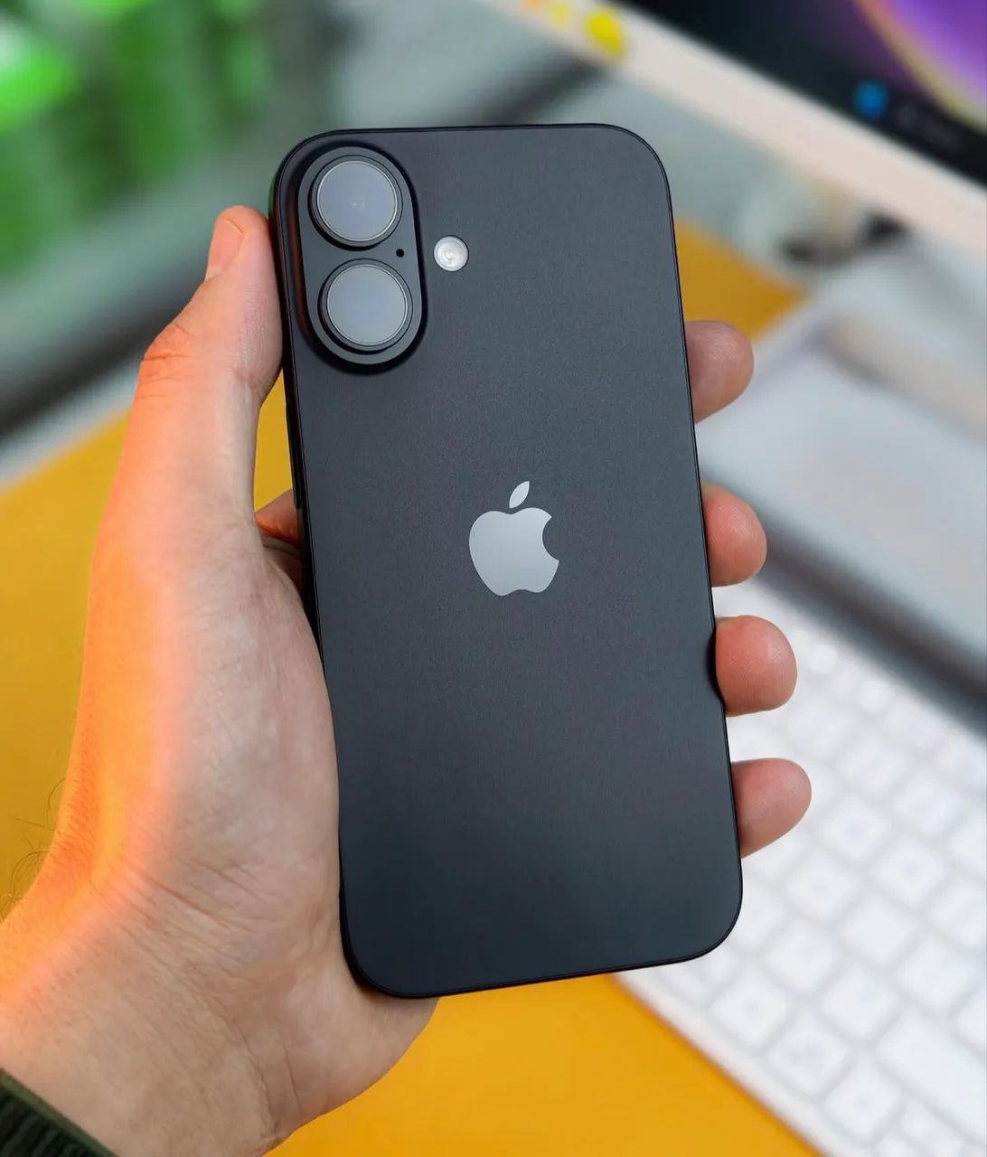 iPhone 16 preto 128gb 6 meses garantia 