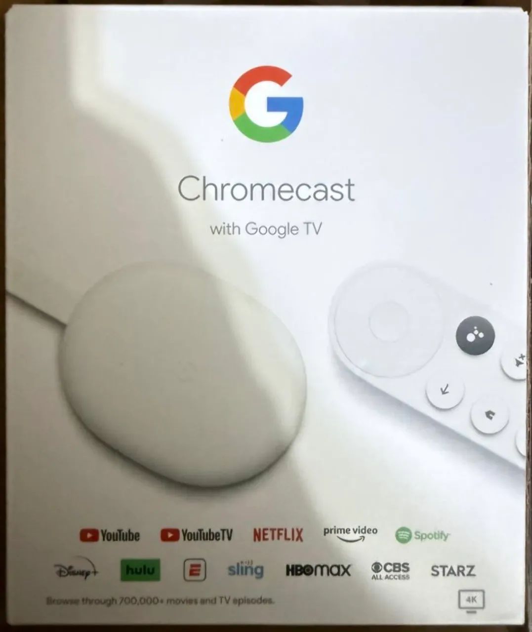 Google Chromecast 4 4k