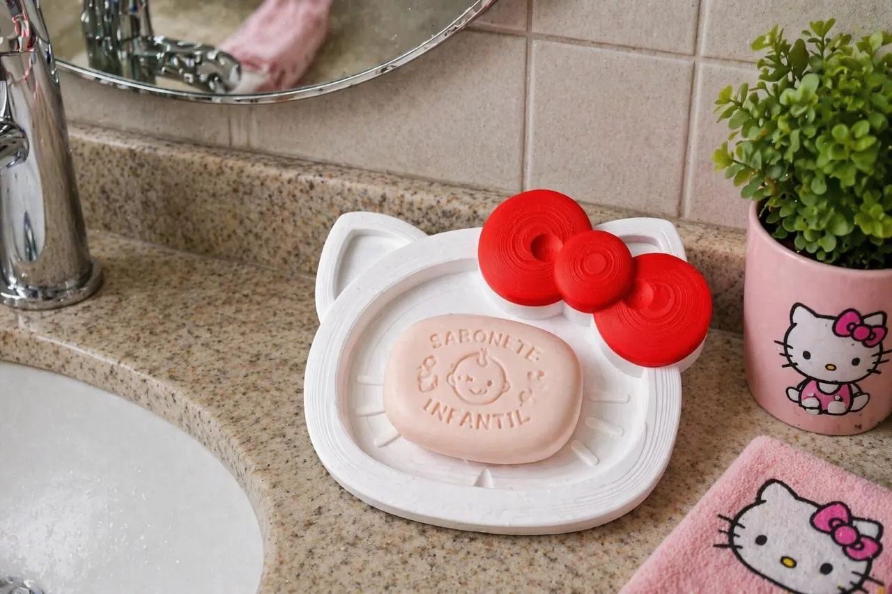 Saboneteira Hello Kitty - Foto 2