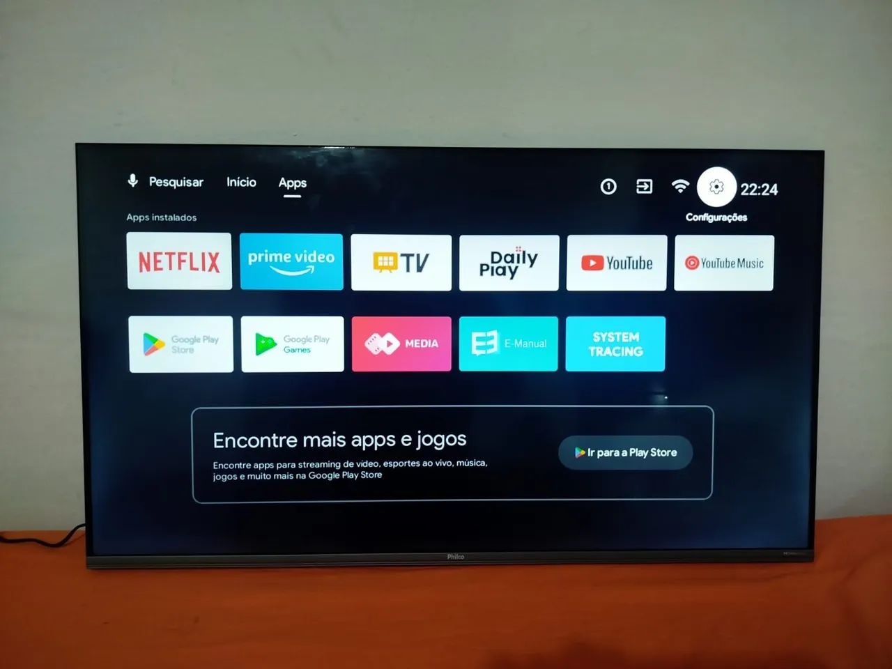 Tv Philco 40 polegadas sistema ANDROID 