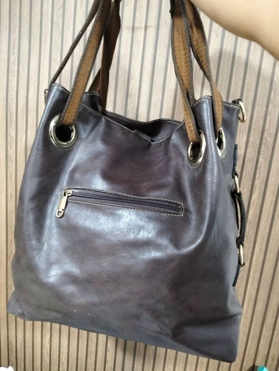 Bolsa de couro de ombro  - Foto 2