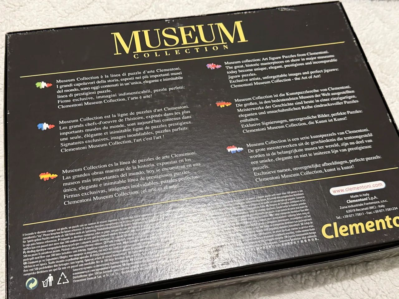Quebra cabeça Clementoni Museum Colection 1000 peças - Foto 2