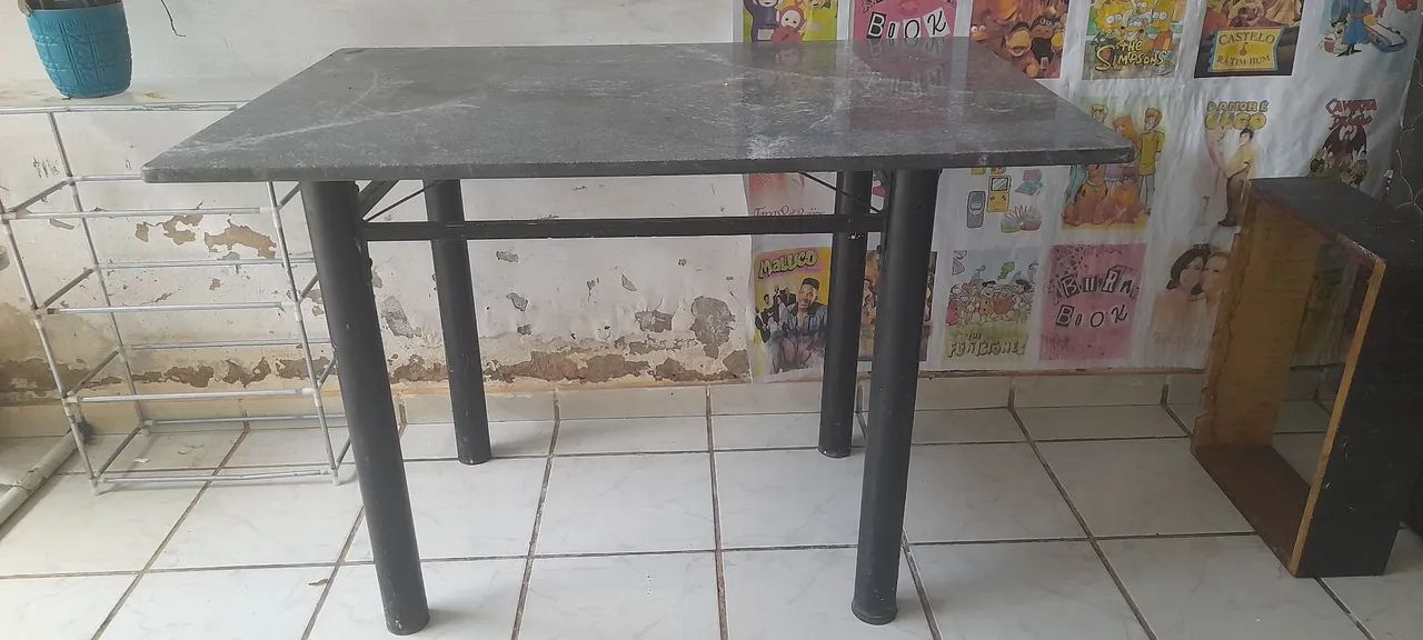 Mesa com tampo de granito - Foto 2