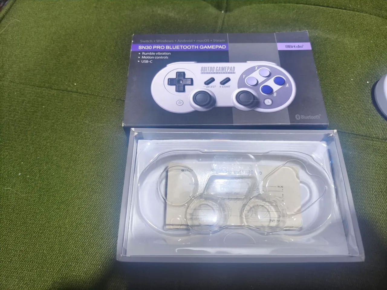 8bitdo SN30 Pro bluetooth gamepad - Foto 3