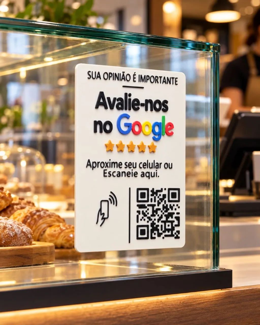 AVALIAÇÃO NO GOOGLE COM NFC - Foto 4