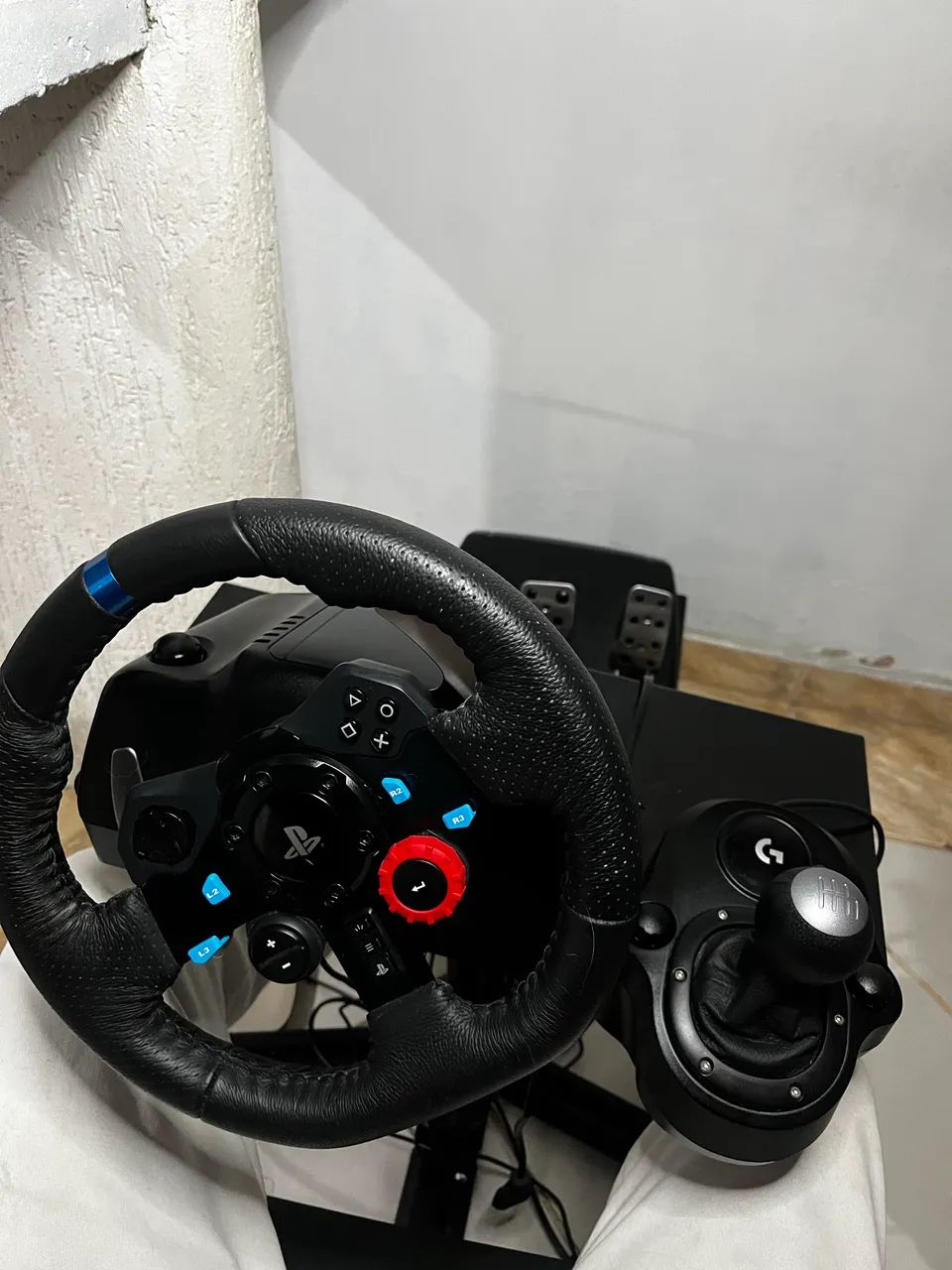 Cockpit completo com g29 , câmbio logitech e cadeira dazz - Foto 3