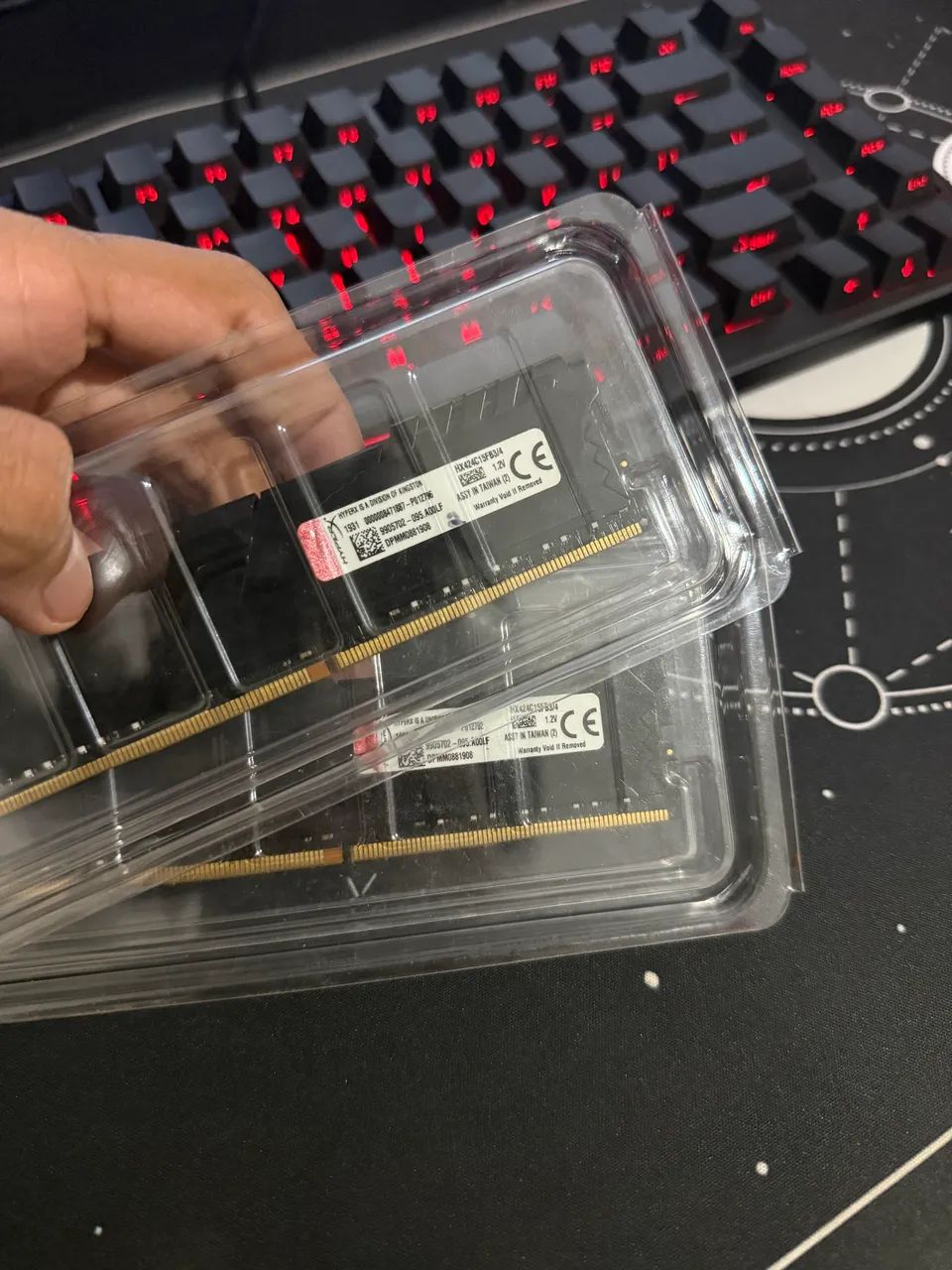 Memória ram ddr4 2x4 - Foto 3