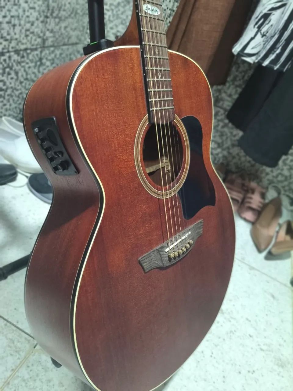 Violão Strimberg SJ200 Black Séries  - Foto 2