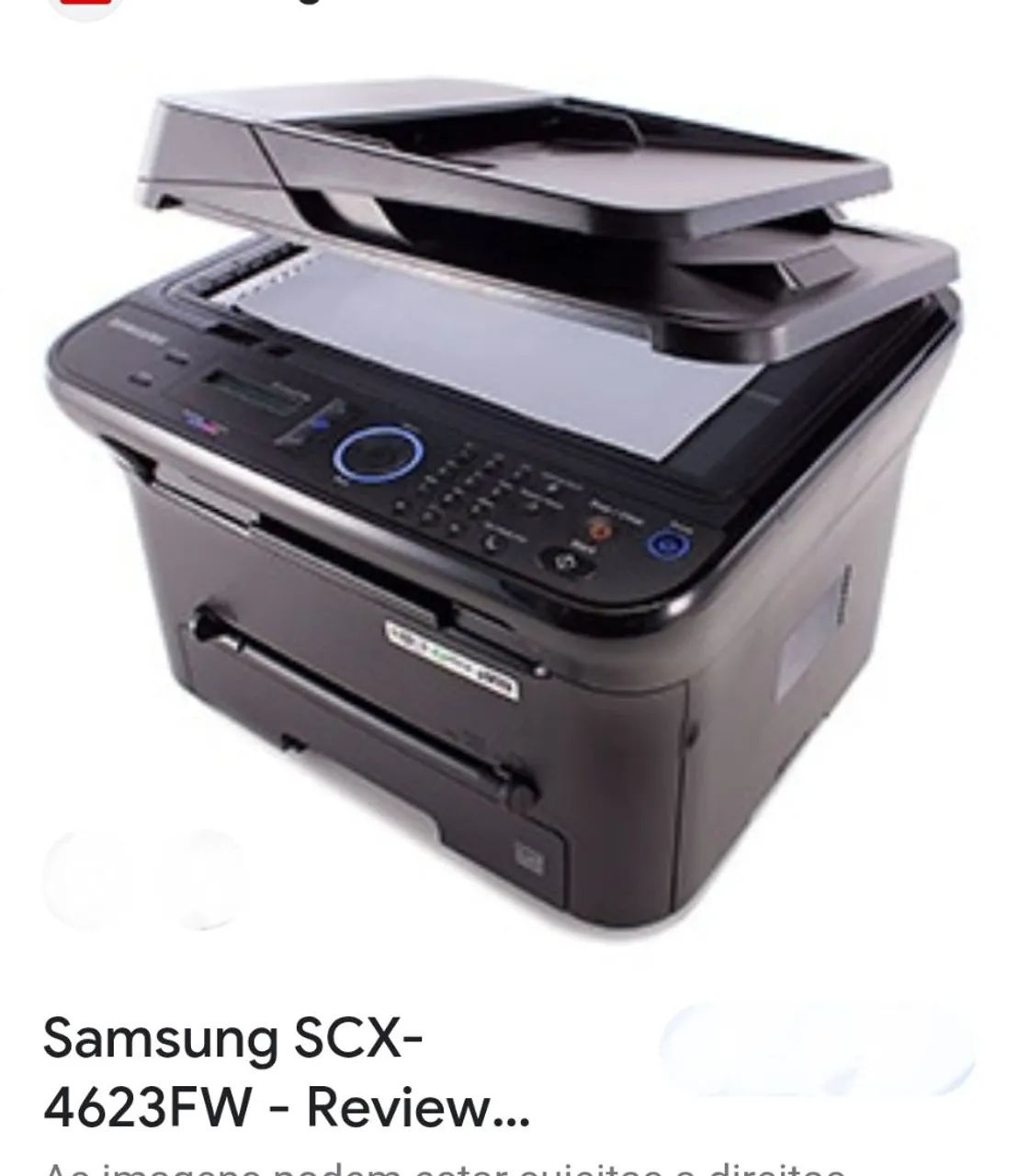 Impressora Samsung scx4623f toner laser 