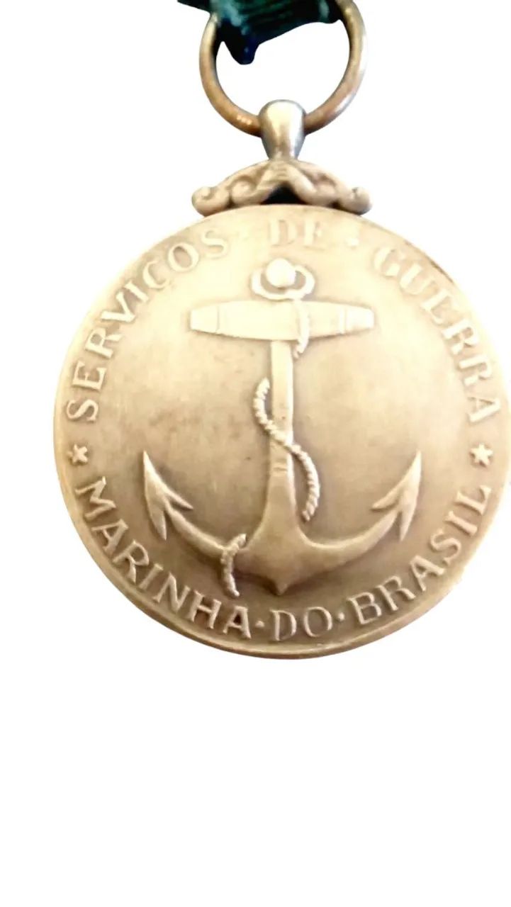 Medalha naval de bronze com duas estrelas - Foto 5