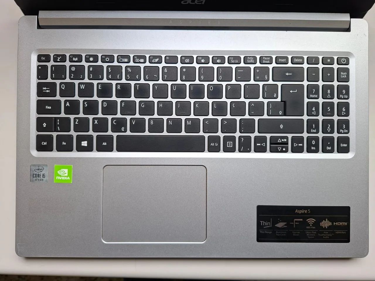 NOTEBOOK ACER ASPIRE A515-55G COM PLACA DE VIDEO - Foto 2