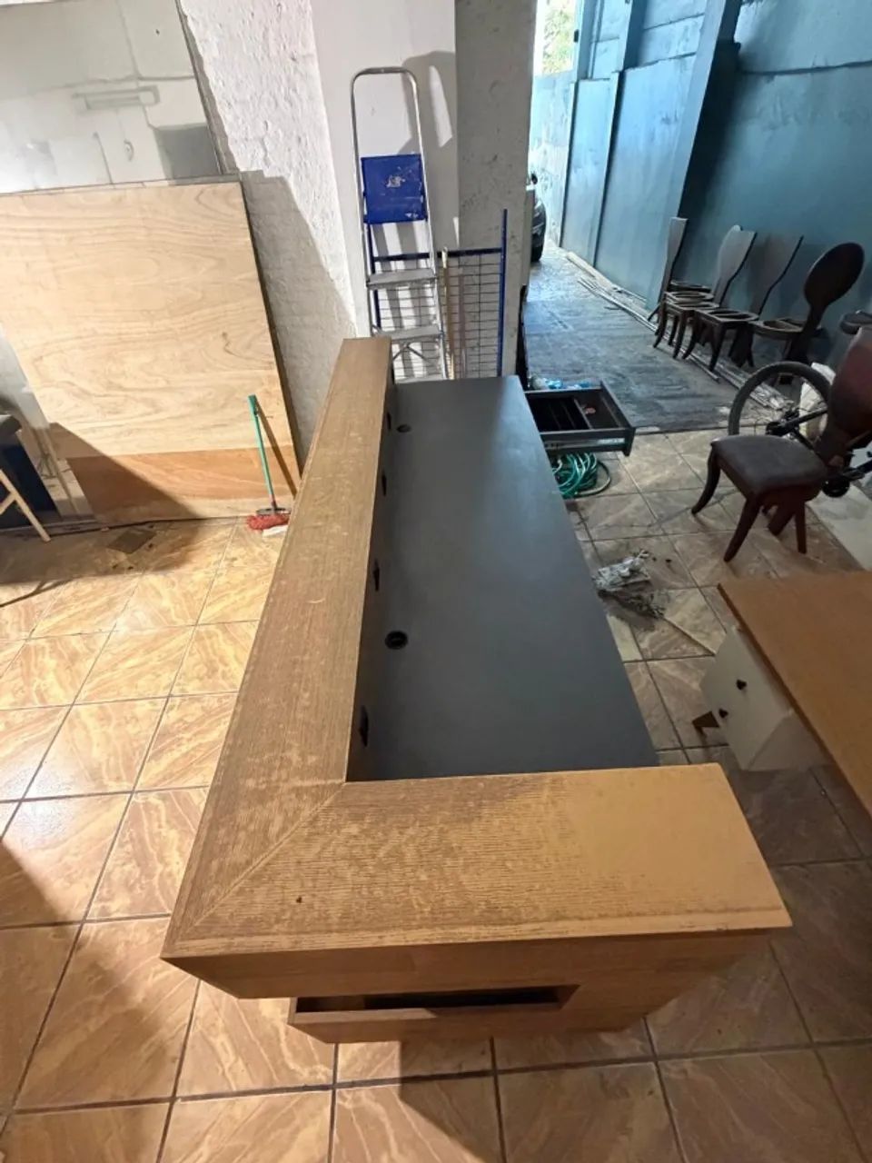 Balcão de atendimento em MDF com Led   - Foto 3