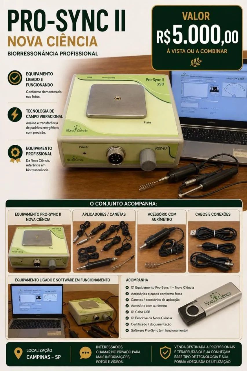 Microscópio Genix 4/Pro-Sync 2/ Pczapper 2/ Potentizer 2 Nova Ciência  - Foto 2