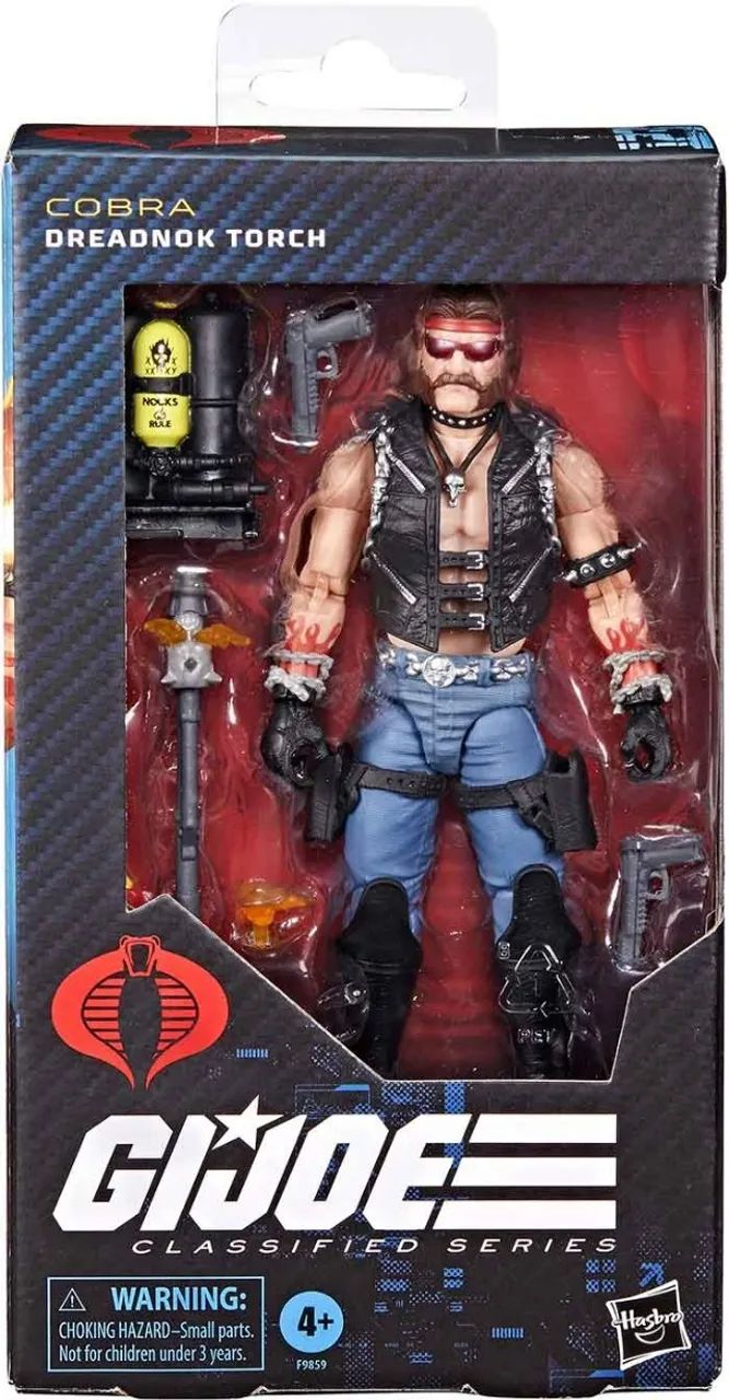 G.I. Joe Classified Series Cobra 3体セット Hasbro Gi Joe Classified Series - #123 Dreadnok Torch - Novo