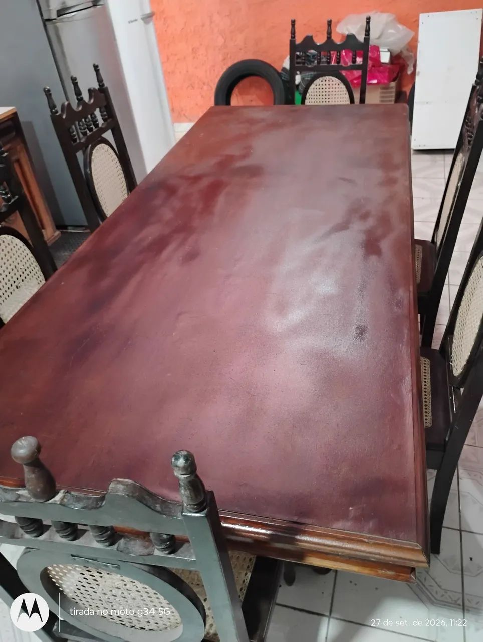 Mesa madeira compensado - Foto 4