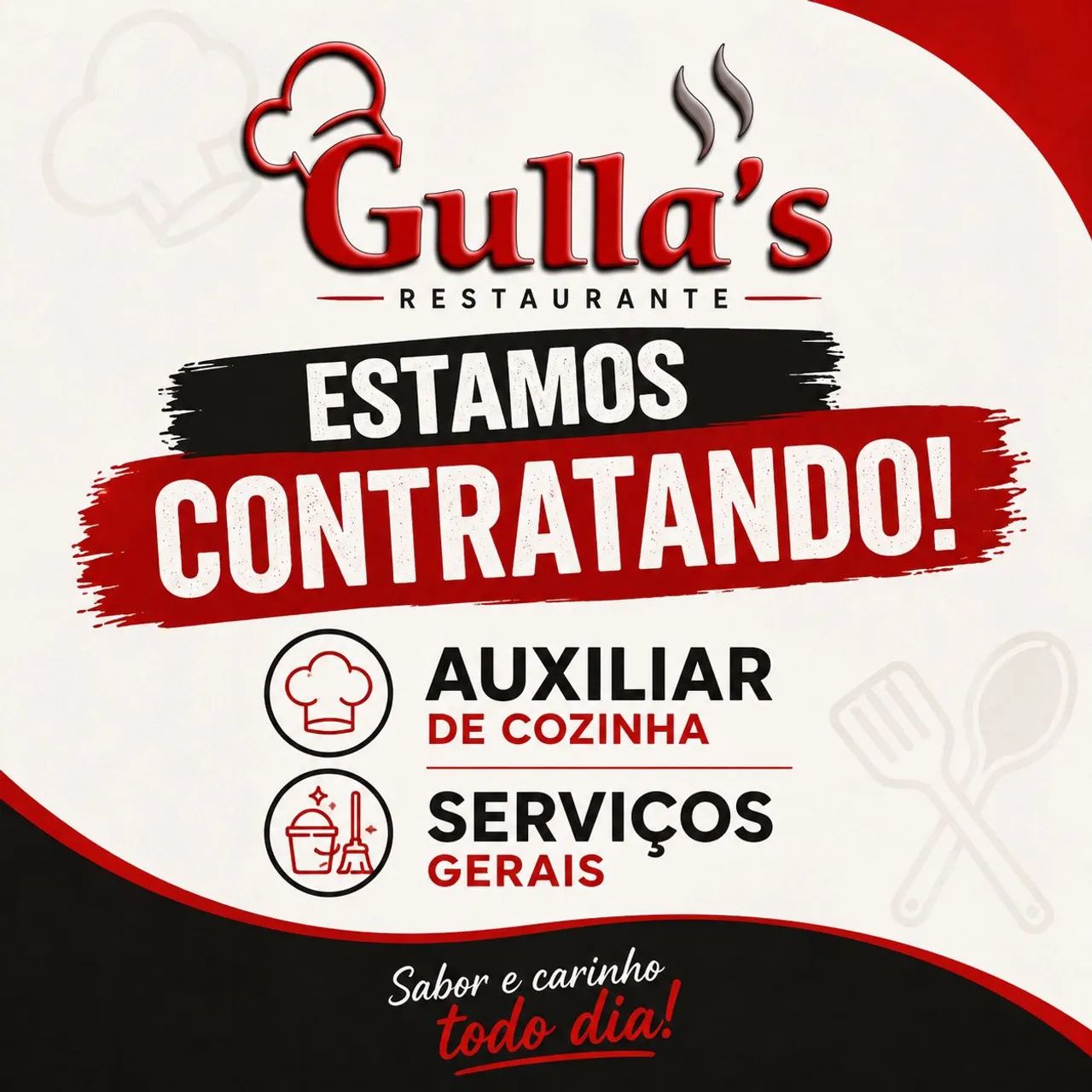 Vaga em Restaurante