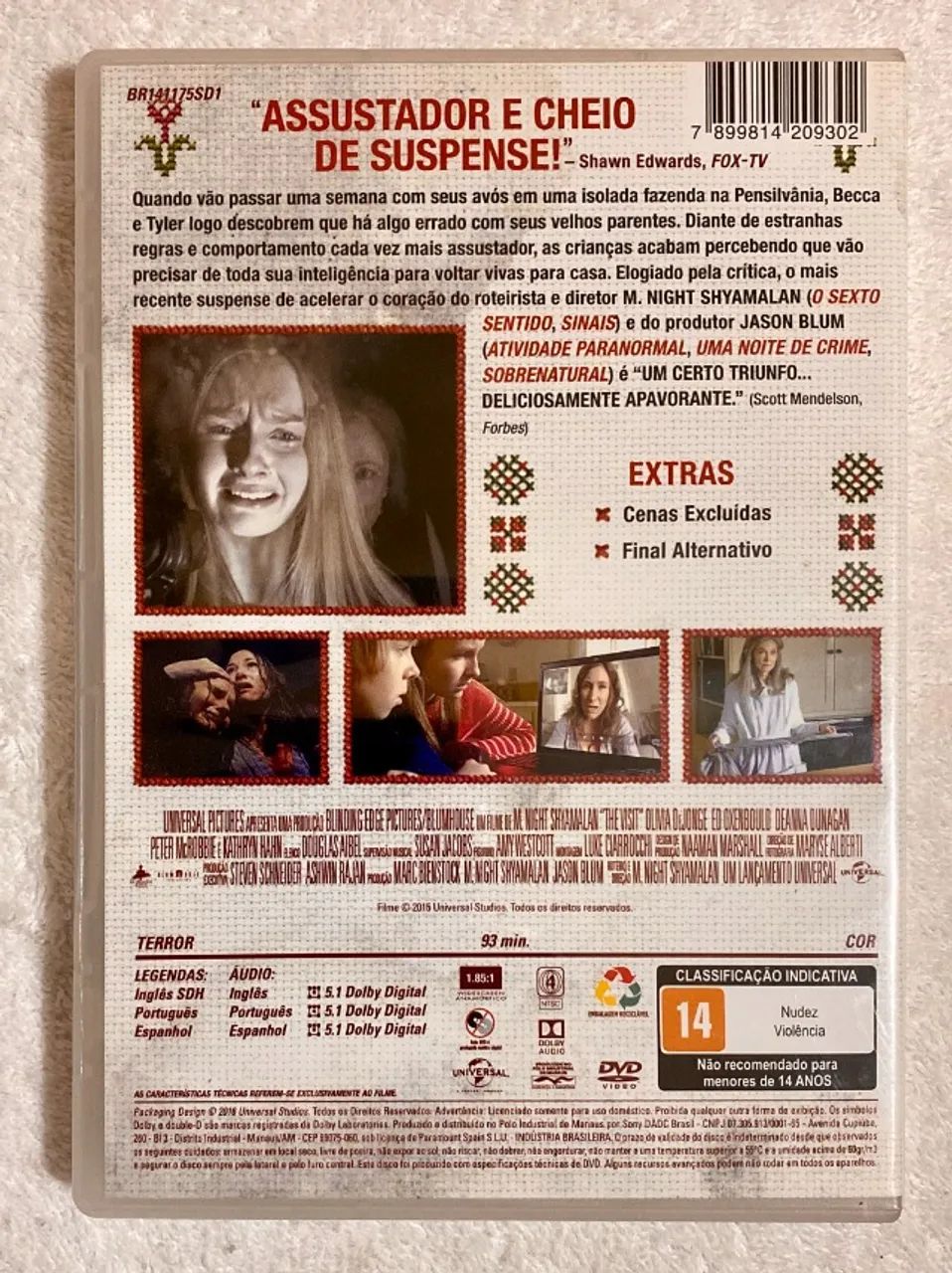 DVD 'A Visita' de M. Night Shyamalan (Com Olivia DeJonge-Ed Oxenbould-Deanna Dunagan) - Foto 2
