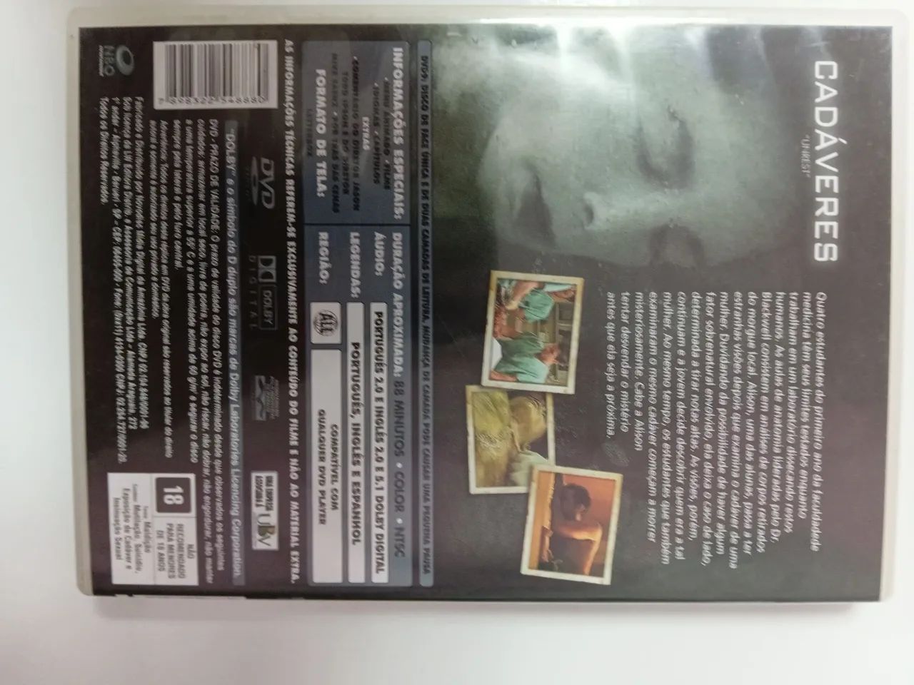 DVD Cadáveres (Unrest) - Filme de Terror Raro e Original - Foto 2