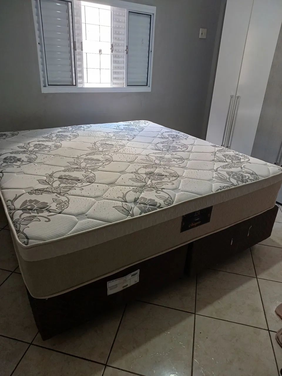 Cama king size 1,93x2,03 MOLAS ENSACADAS.