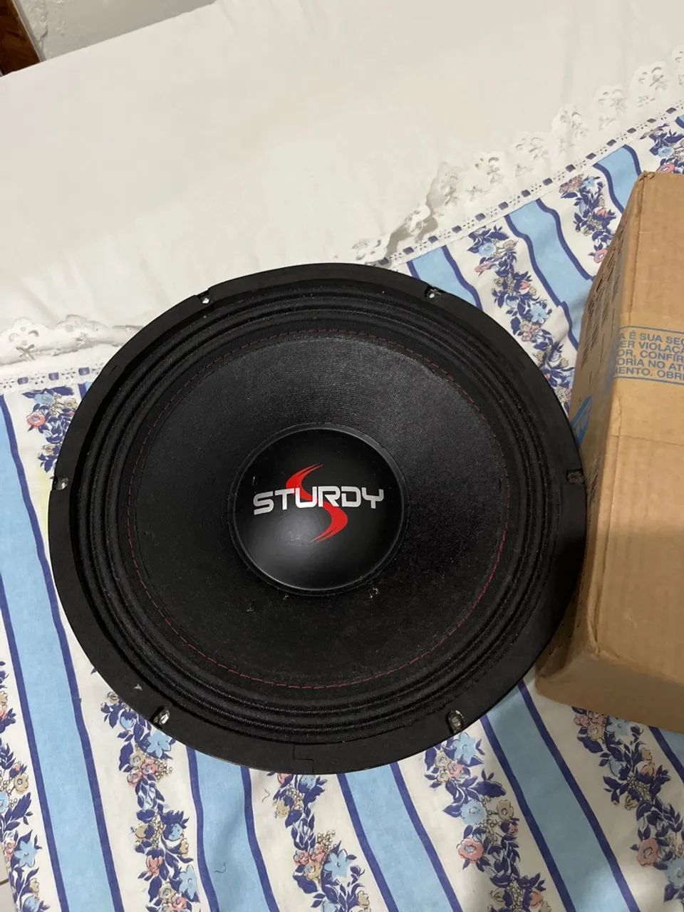 Alto falante Sturdy 12 polegadas 550rms 4ohms praticamente novo