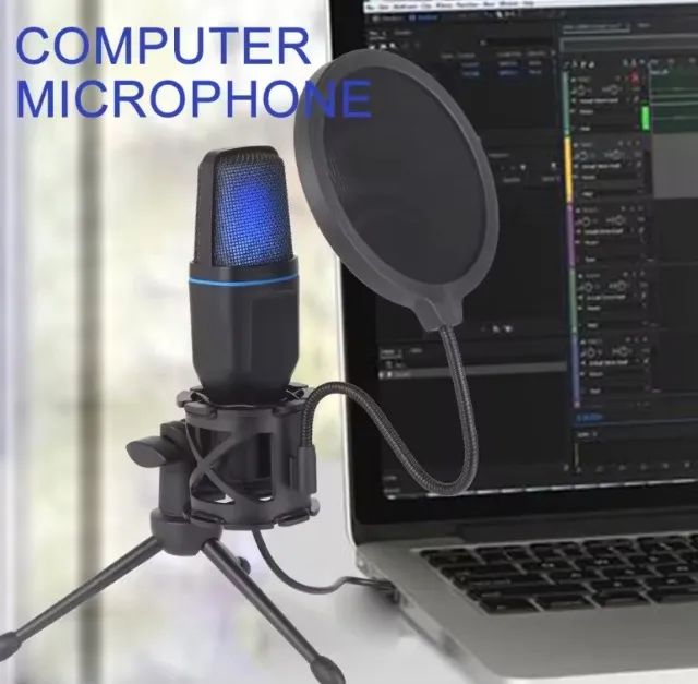 MICROFONE GAMER RGB - PROMO