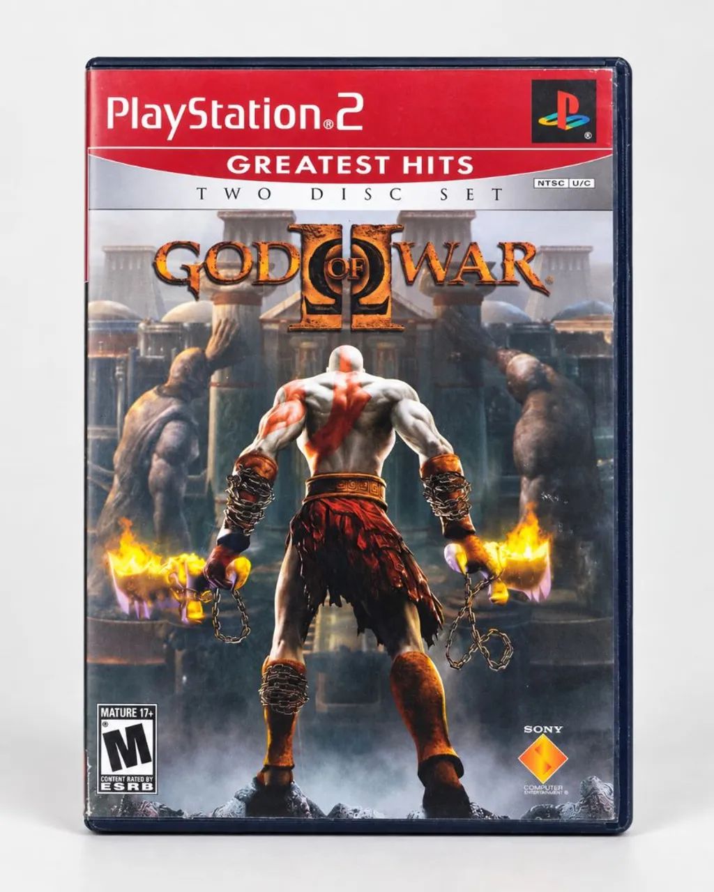 God of war 2 - PS2 COM 2 DISCOS