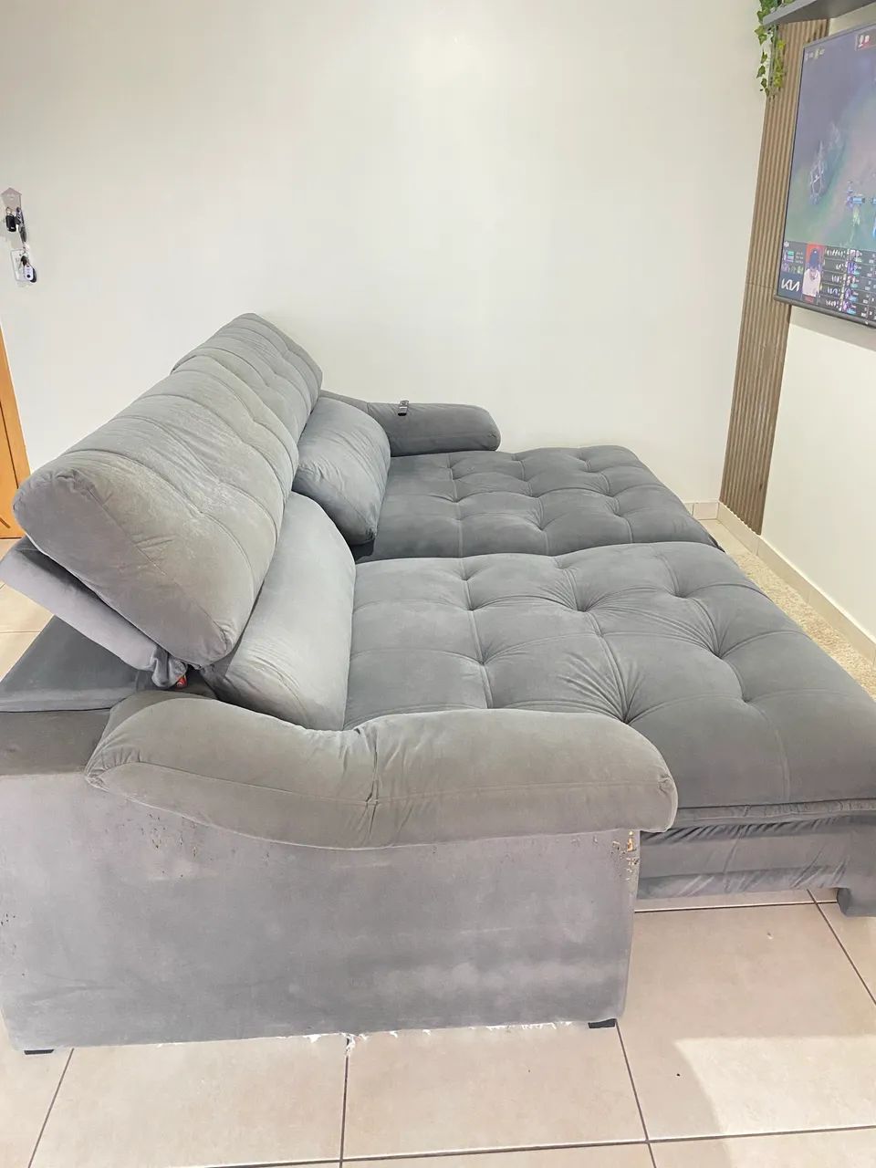 Sofá Retrátil 2,90mt - Foto 3