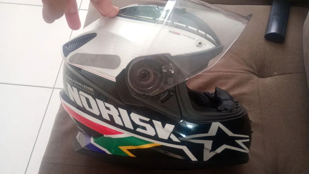 Capacete norisk  750 reais  - Foto 2
