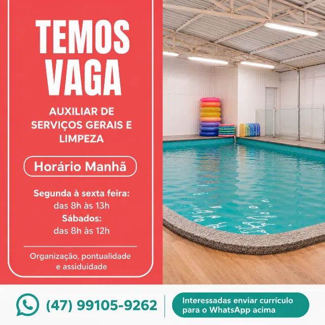 Auxiliar de serviços gerais e limpeza