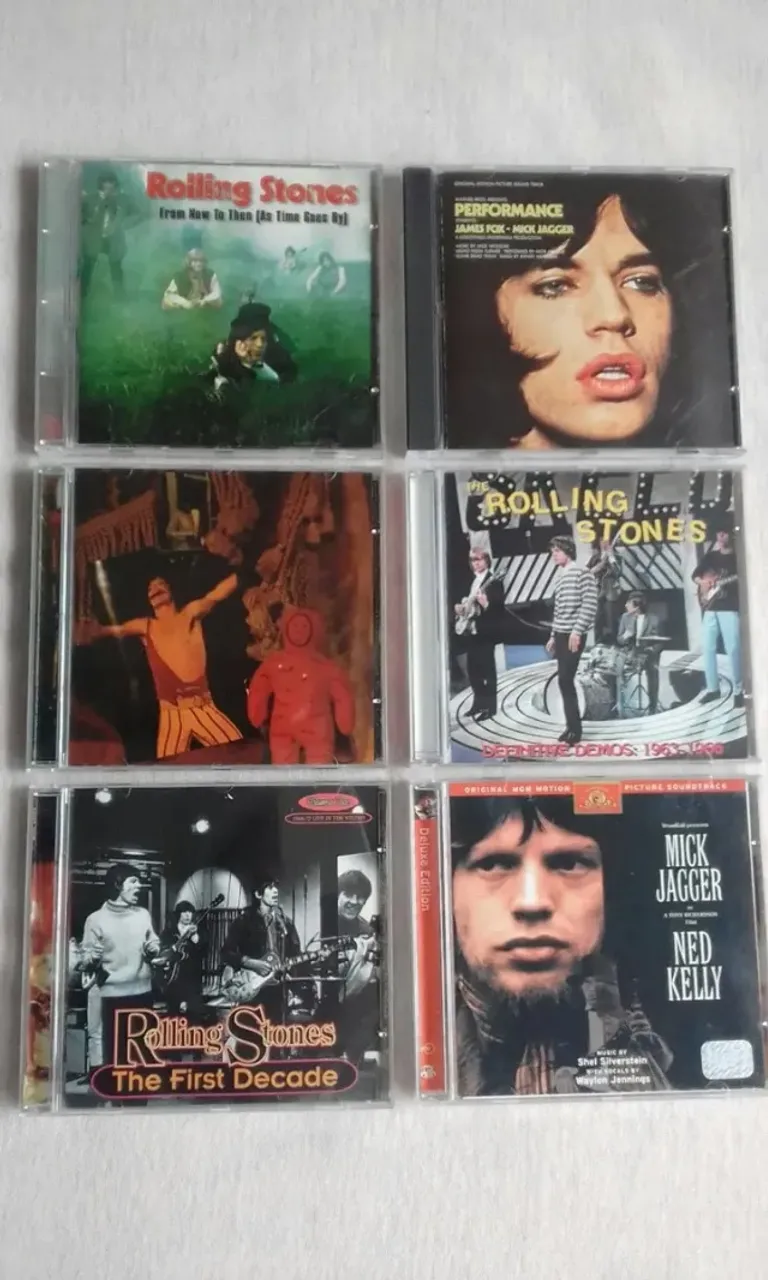 THE ROLLING STONES - 2 PICTURE DISCS IMPORTADOS - CDs, DVDs etc