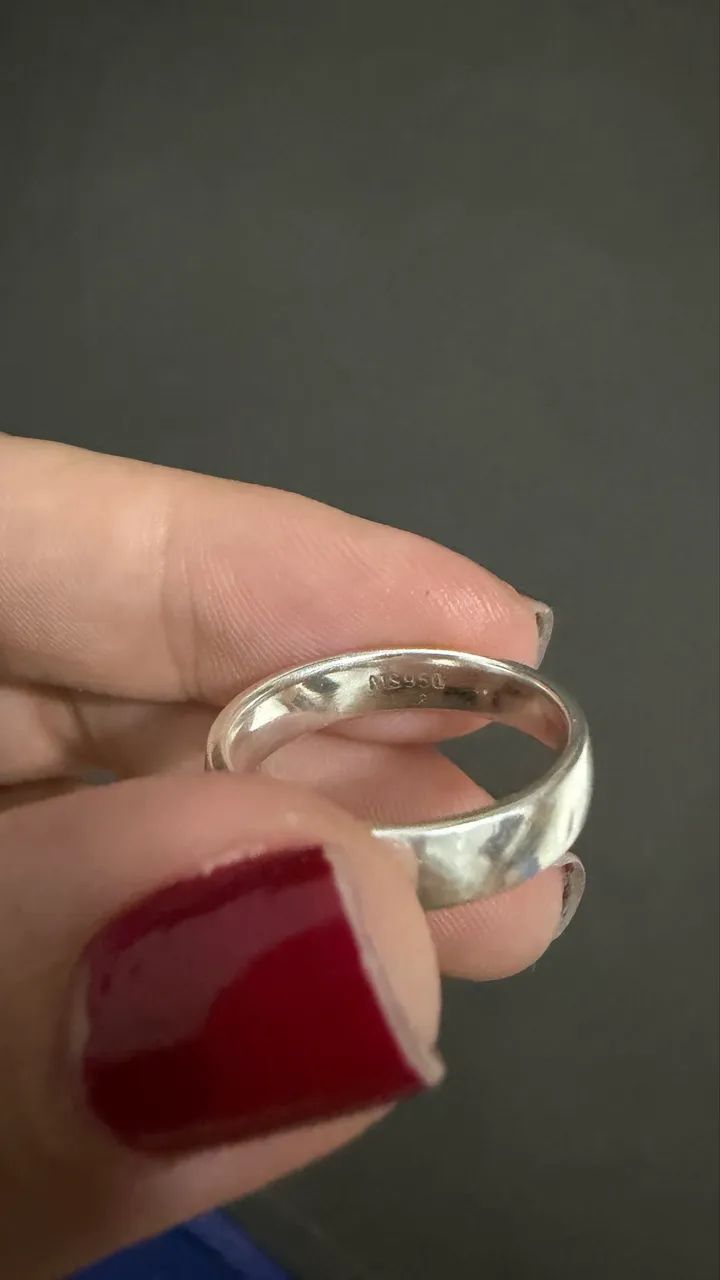 Conjunto Anel + Aparador de Prata - Foto 2