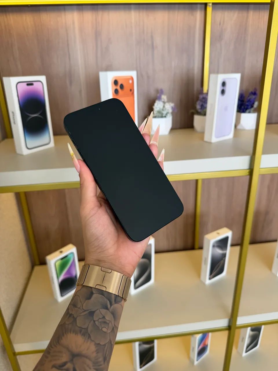 iPhone 15 Pro Max 512gb Titânio Azul  - Foto 4