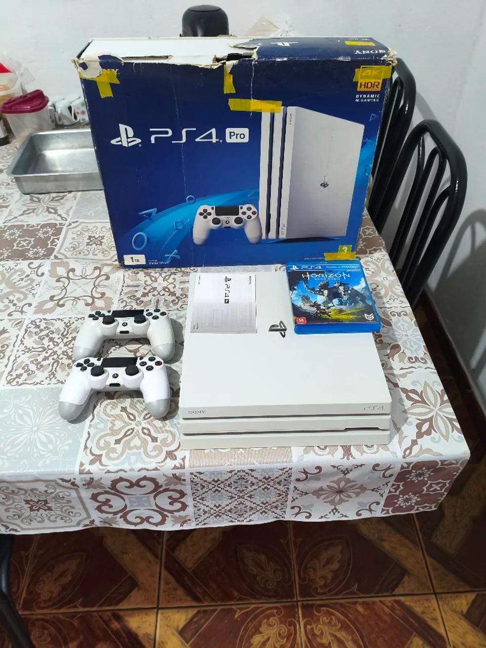 PS4 pro branco  - Foto 2