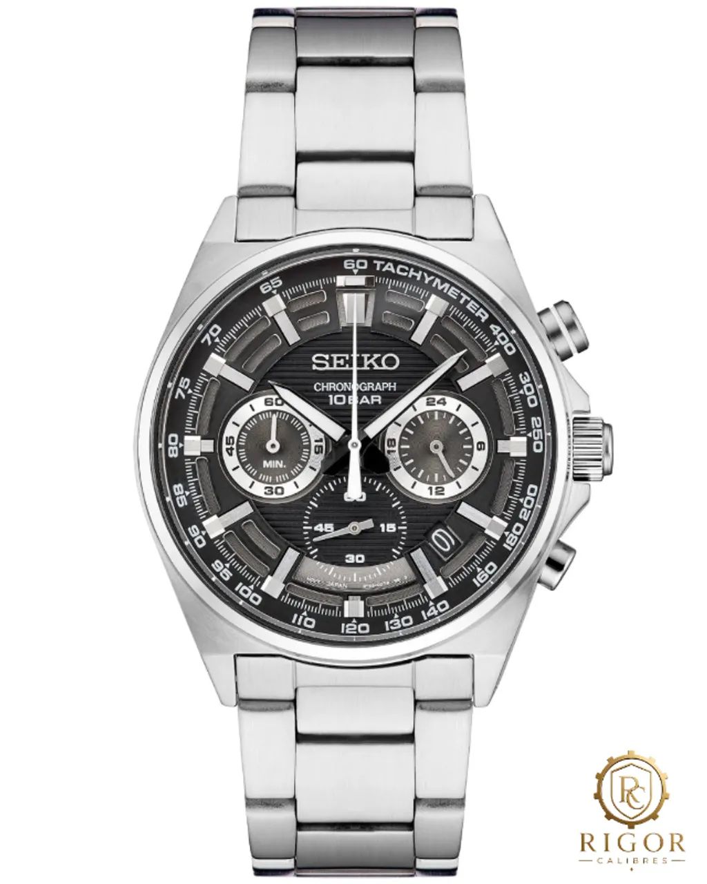 Relógio Seiko Chronograph SSB397P1 - Mostrador Preto caixa 41mm - Foto 2