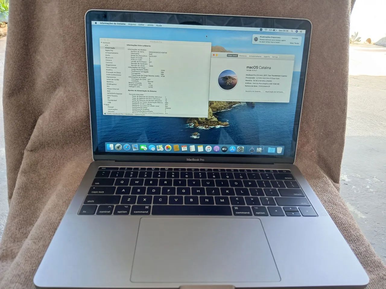 MacBook Pro 2017 13インチ i5/16GB/128GB MacBook Pro 2017 13 i5 16GB RAM 128GB SSD Cinza Espacial Excelente