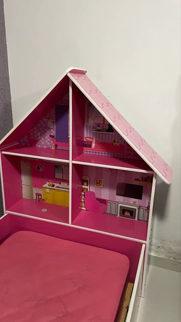 Cama infantil de casinha 