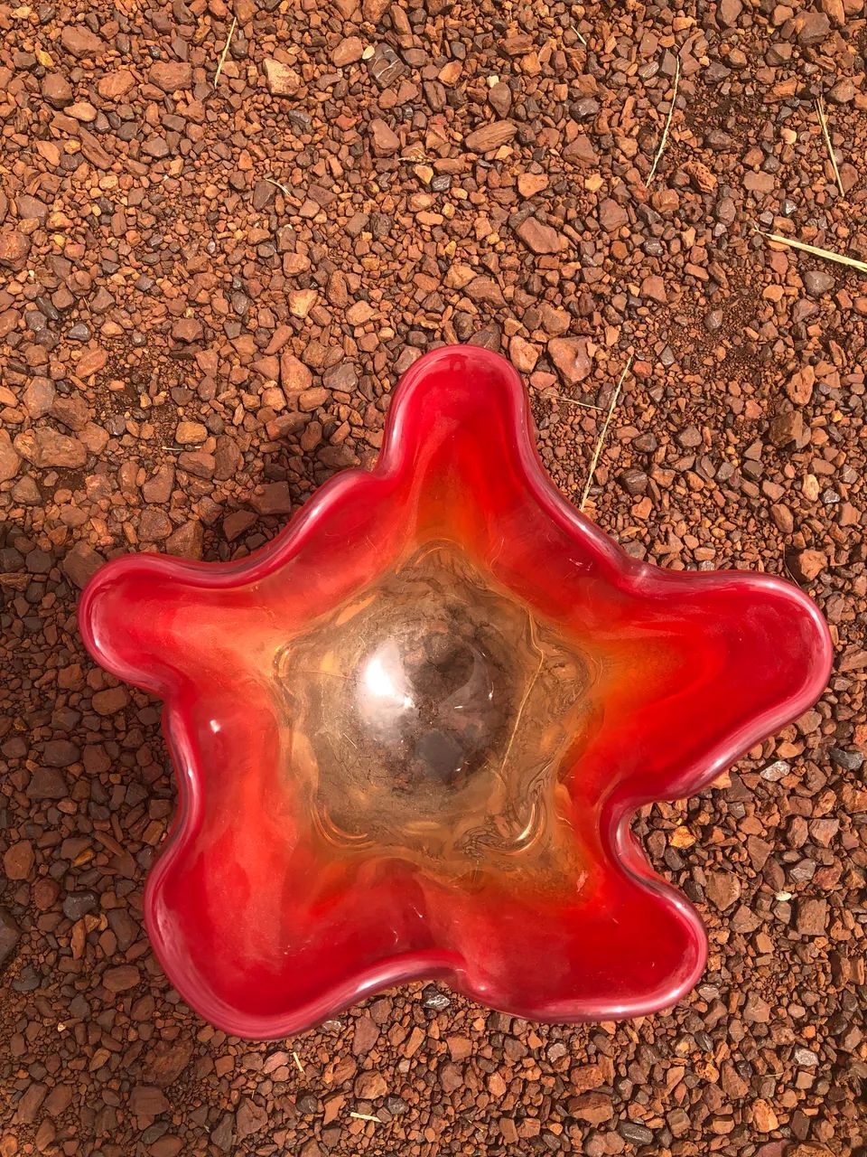 Vaso de cristal de Murano