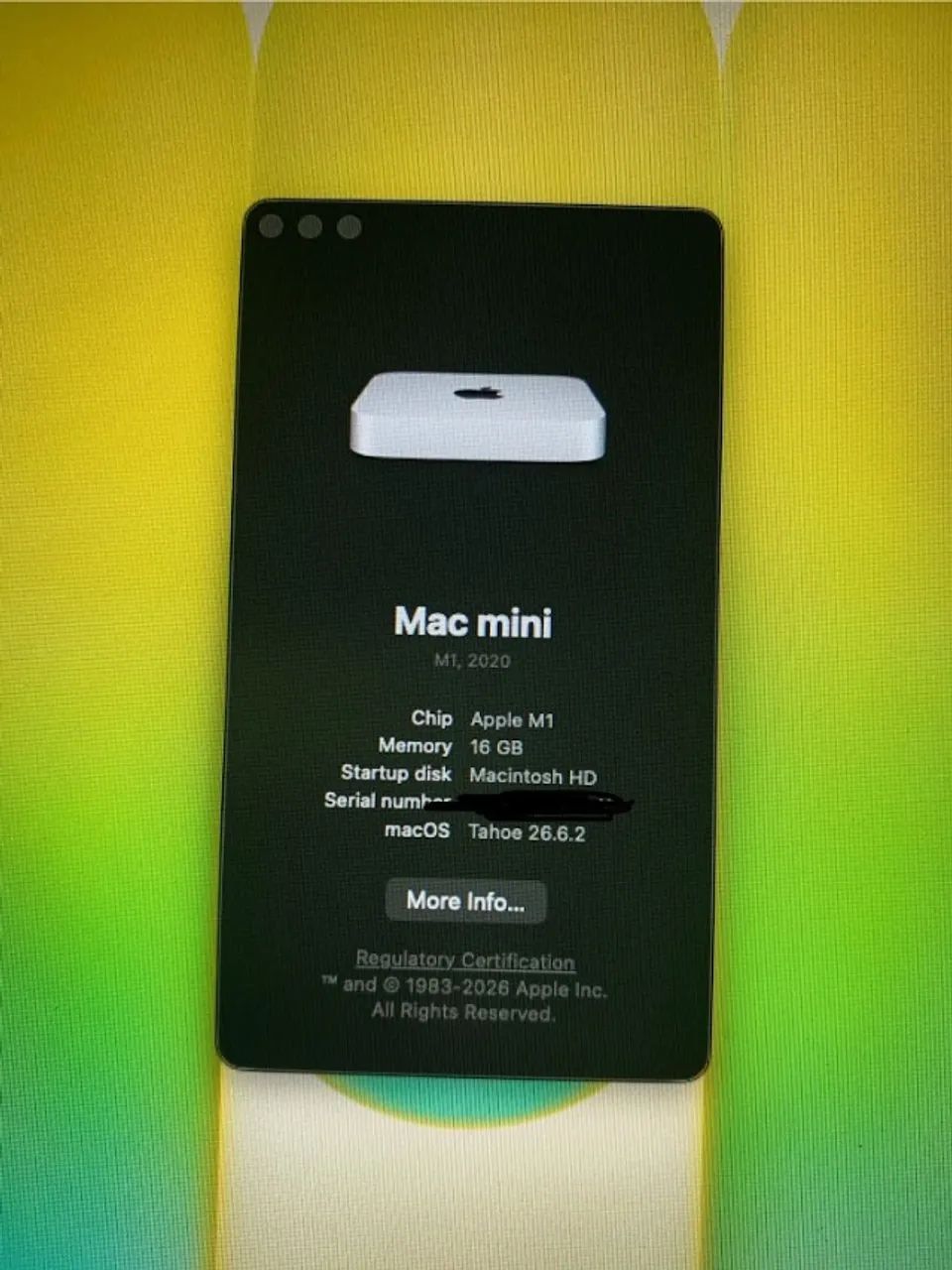 MAC MINI M1 16GB 512SSD - Foto 2