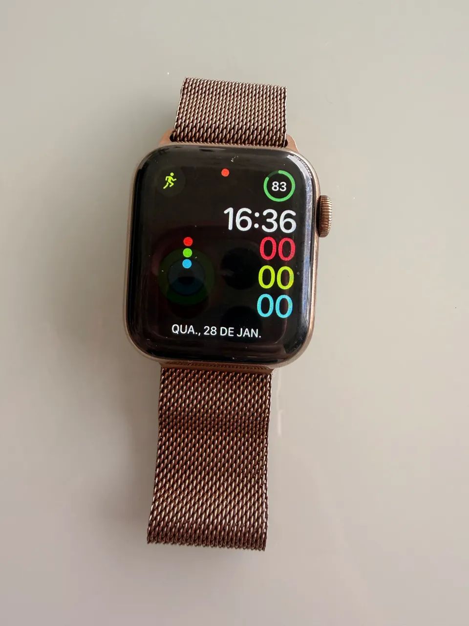 Apple Watch série 5 aço inox