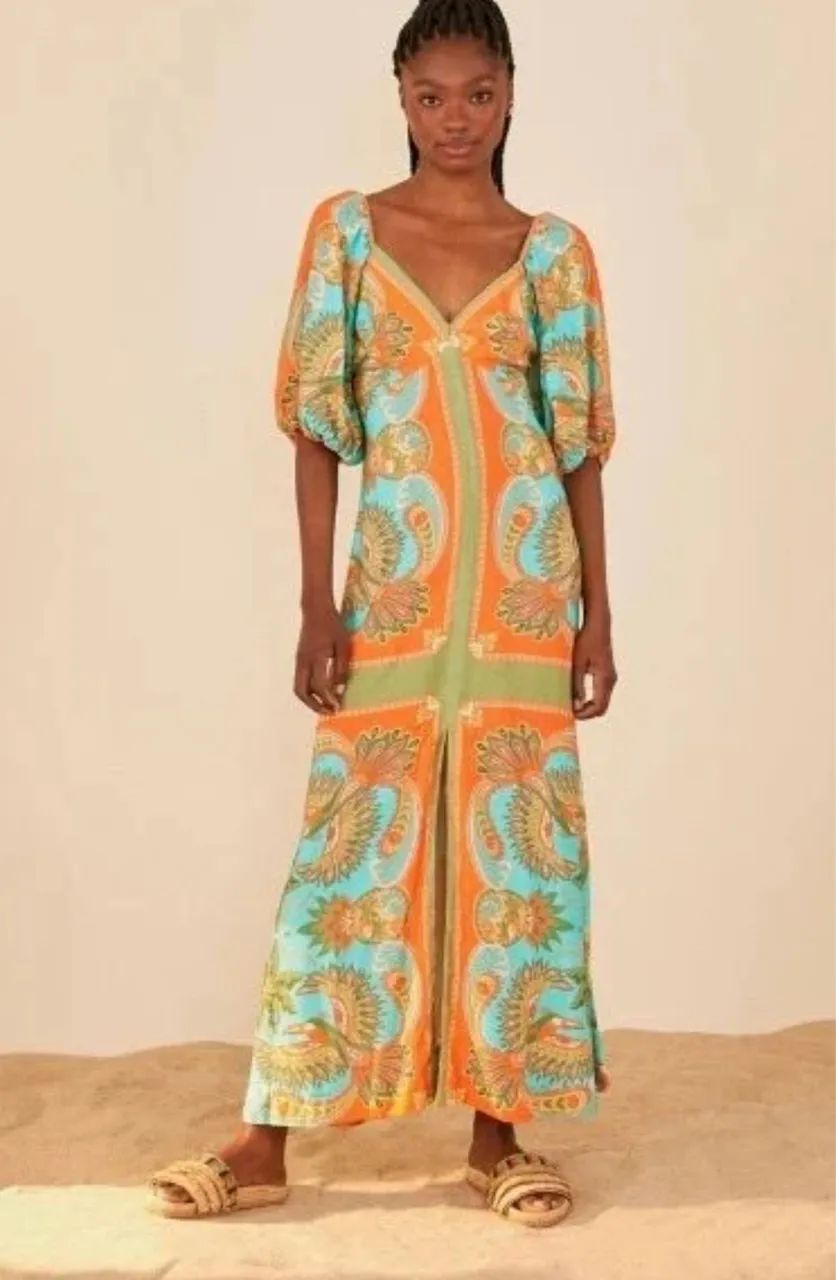 Vestido farm longo pp - Foto 3