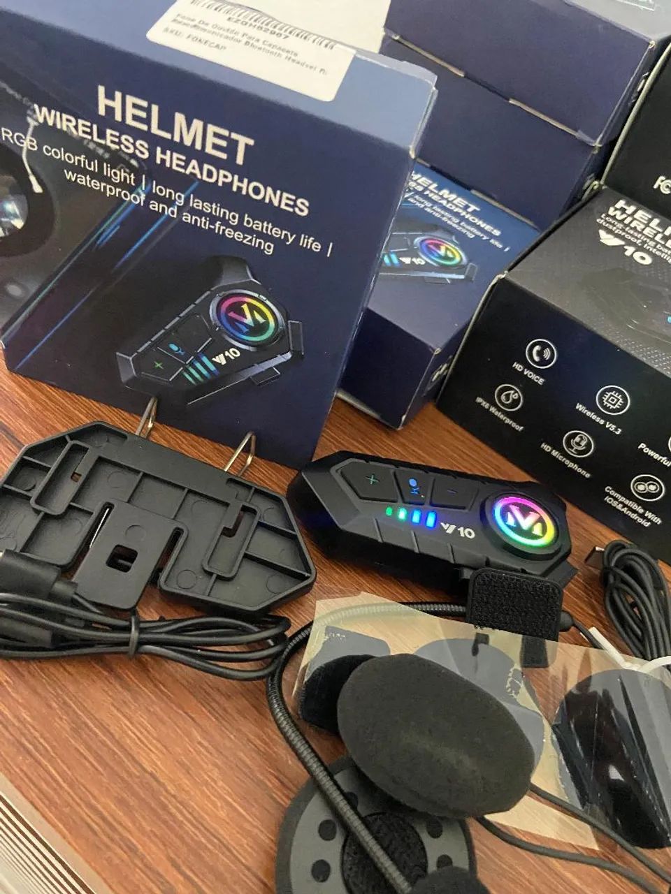 Intercomunicador Bluetooth Para Capacete  - Foto 2