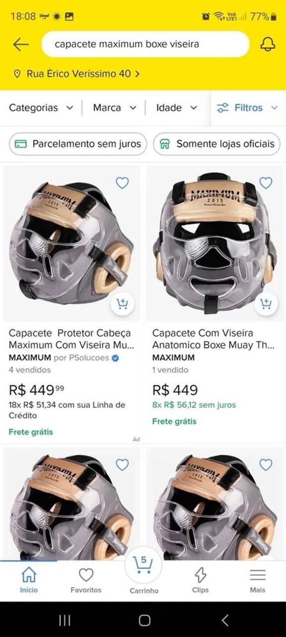 Capacete MMA | Boxe | Muay Thai - Foto 2