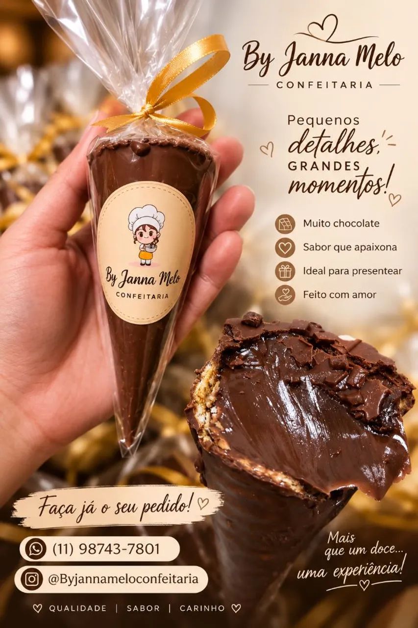 Cone trufado 