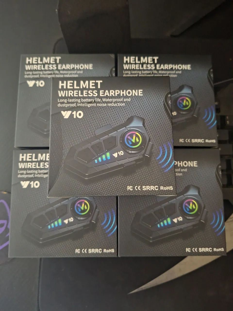 Fone para capacete Y10 - Foto 2