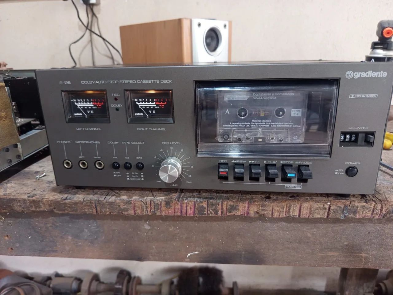 Lindo Tape Deck Gradiente S125