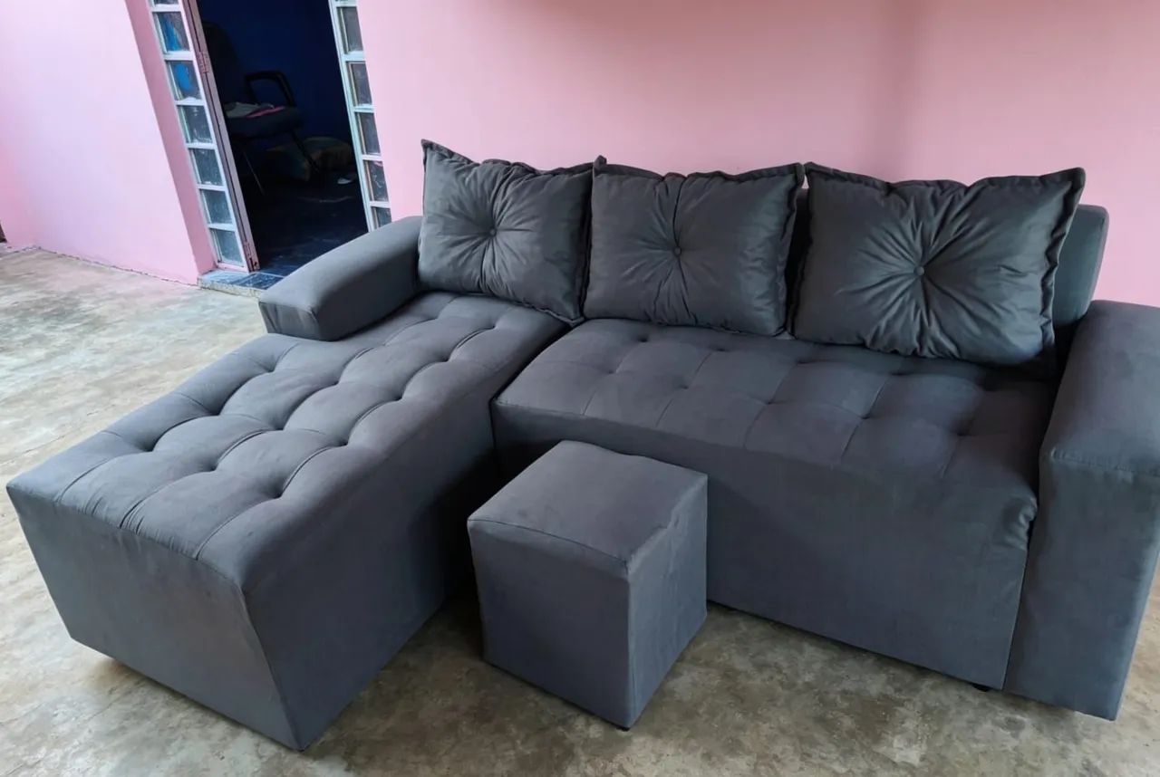 Sofás CAMA NOVO a pronta entrega  - Foto 2