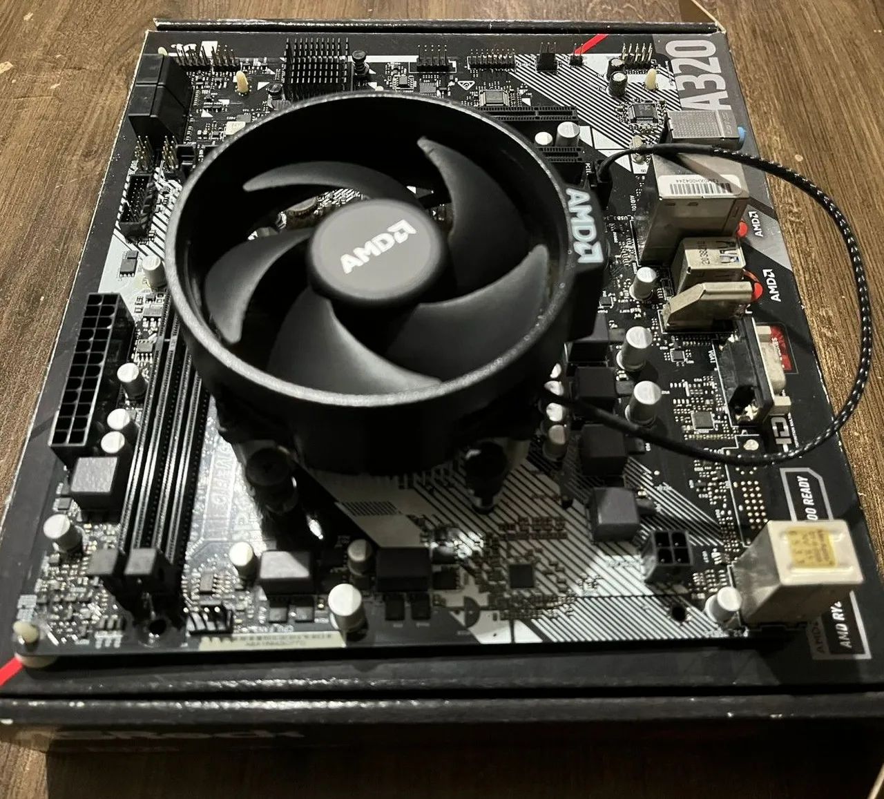Placa mãe ASRock A-320M-HD - Foto 2