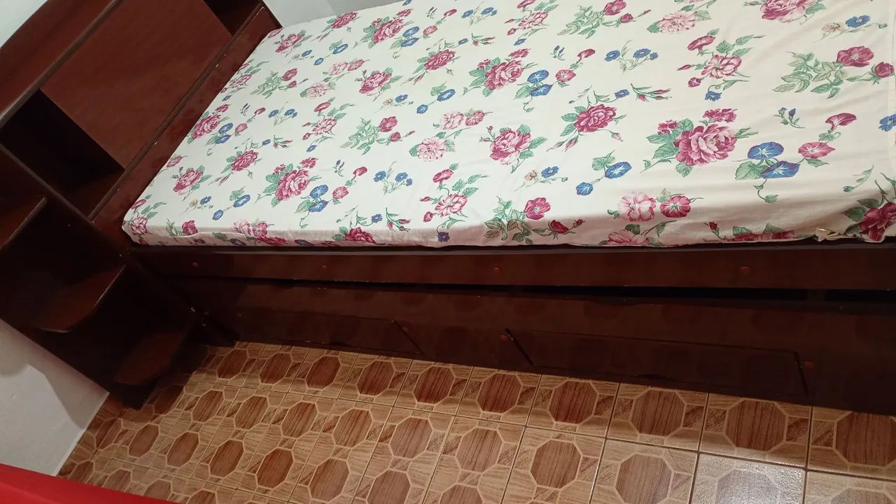 Cama com baú e cama auxiliar  - Foto 3